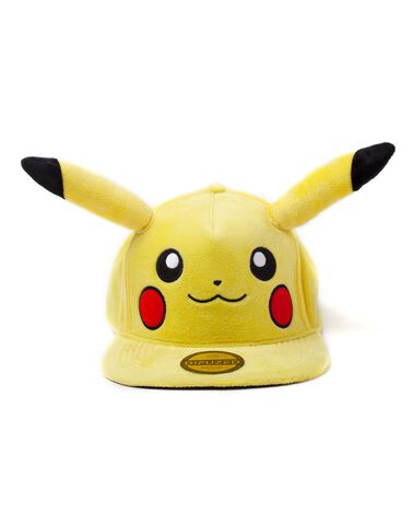 Casquette - Pokemon - Pikachu Peluche Snapback